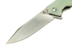 QSP Knife Mamba V2 QS111-J1, Satin, Jade G10, Couteau De Poche -Spyder Couteau Magasin QS111 J1 03 qsp