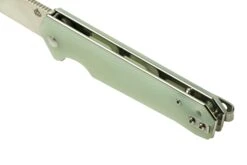 QSP Knife Mamba V2 QS111-J1, Satin, Jade G10, Couteau De Poche -Spyder Couteau Magasin QS111 J1 05 qsp