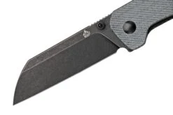 QSP Knife Penguin QS130-B2 Denim Micarta, Blackwashed Couteau De Poche -Spyder Couteau Magasin QS130 B2 03 qsp
