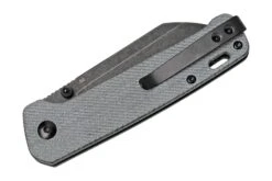 QSP Knife Penguin QS130-B2 Denim Micarta, Blackwashed Couteau De Poche -Spyder Couteau Magasin QS130 B2 04 qsp