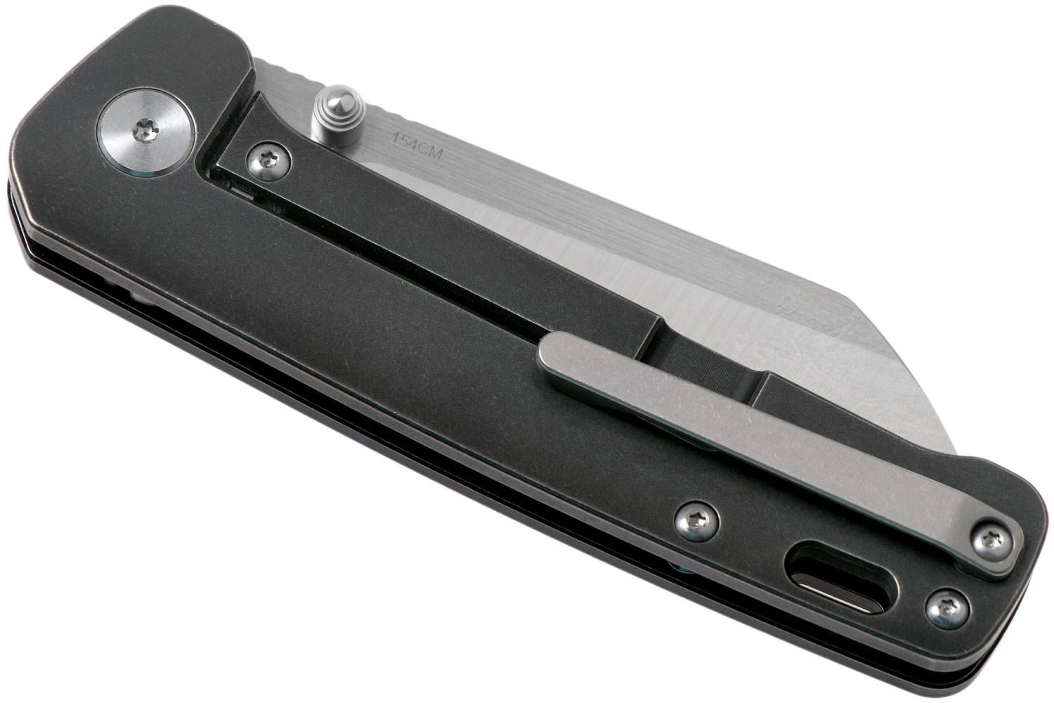 QSP Knife Penguin QS130-M Titanium, 154CM Couteau De Poche 6 QSP Knife Penguin QS130-M Titanium, 154CM Couteau De Poche – Image 4