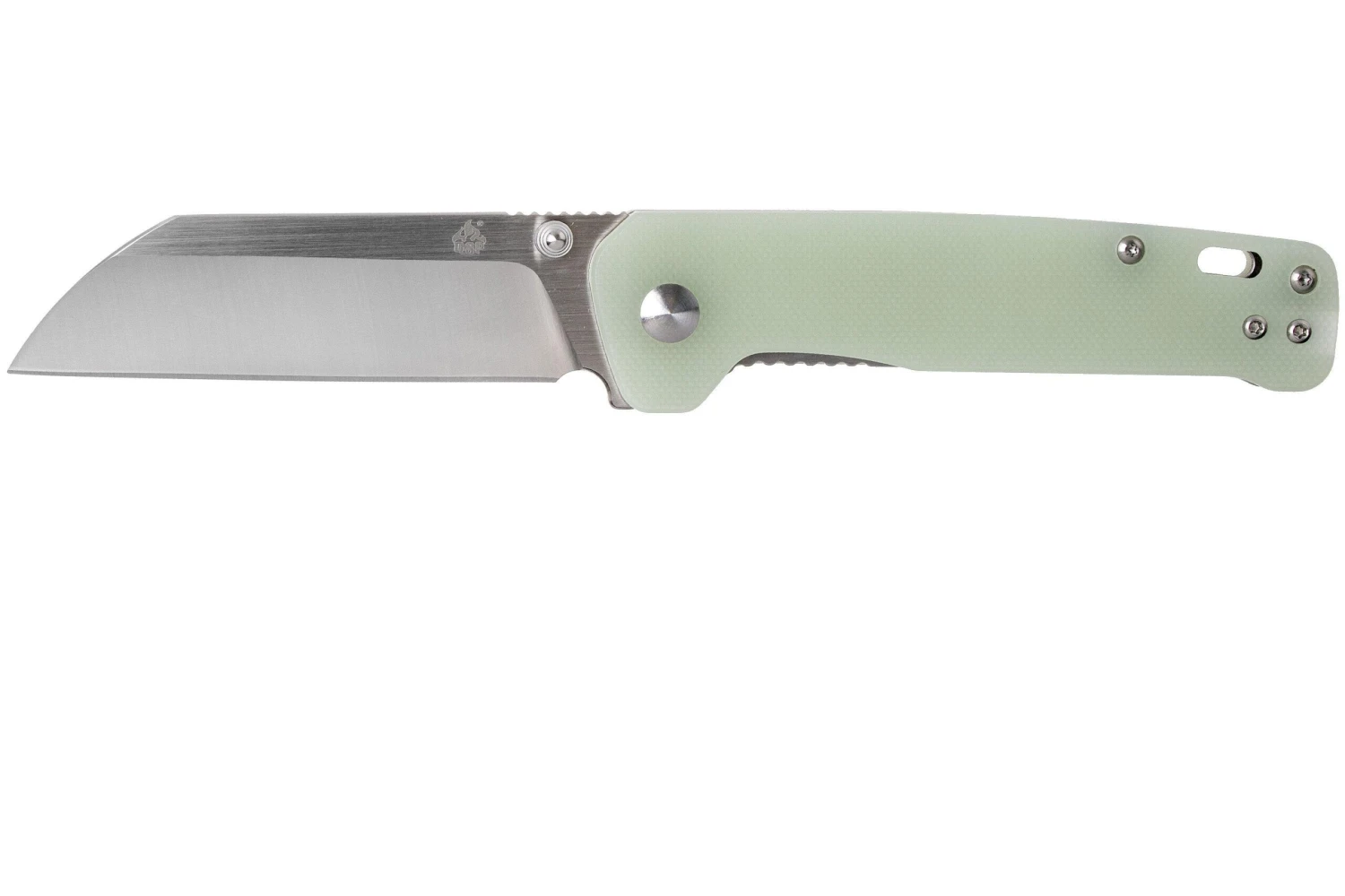 QSP Knife Penguin QS130-V Jade G10, Couteau De Poche 3 QSP Knife Penguin QS130-V Jade G10, Couteau De Poche