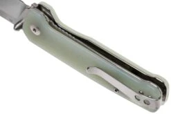 QSP Knife Penguin QS130-V Jade G10, Couteau De Poche 13 QSP Knife Penguin QS130-V Jade G10, Couteau De Poche -Spyder Couteau Magasin QS130 V 05 qsp knife