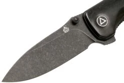 QSP Knife Hawk QS131-P2 Ebony Wood, Blackwashed, Couteau De Poche -Spyder Couteau Magasin QS131 P2 03 qsp knife