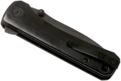 QSP Knife Hawk QS131-P2 Ebony Wood, Blackwashed, Couteau De Poche -Spyder Couteau Magasin QS131 P2 04 qsp knife