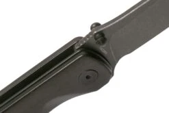 QSP Knife Hawk QS131-P2 Ebony Wood, Blackwashed, Couteau De Poche -Spyder Couteau Magasin QS131 P2 06 qsp knife