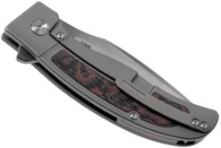 QSP Knife Legatus QS136-B Carbonfiber Red G10 Couteau De Gentleman, DBW Design -Spyder Couteau Magasin QS136 B 04 qsp
