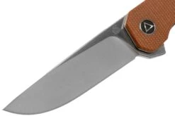 QSP Knife Osprey QS139-A Brown Micarta, Satin, Couteau De Poche -Spyder Couteau Magasin QS139 A 03 qsp knife