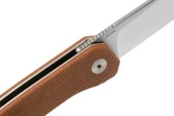 QSP Knife Osprey QS139-A Brown Micarta, Satin, Couteau De Poche -Spyder Couteau Magasin QS139 A 06 qsp knife