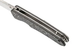 QSP Knife Otter QS140-A1 Satin, Aluminum Foil Carbonfiber Couteau De Poche -Spyder Couteau Magasin QS140 A1 07 qsp