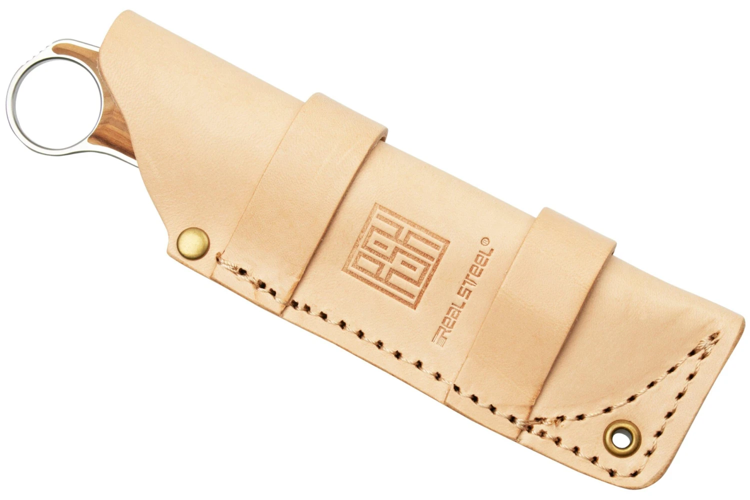 Real Steel Furrier Skinner Olive Wood 3611W Couteau Fixe, Ivan Braginets Design 9 Real Steel Furrier Skinner Olive Wood 3611W Couteau Fixe, Ivan Braginets Design â Image 7