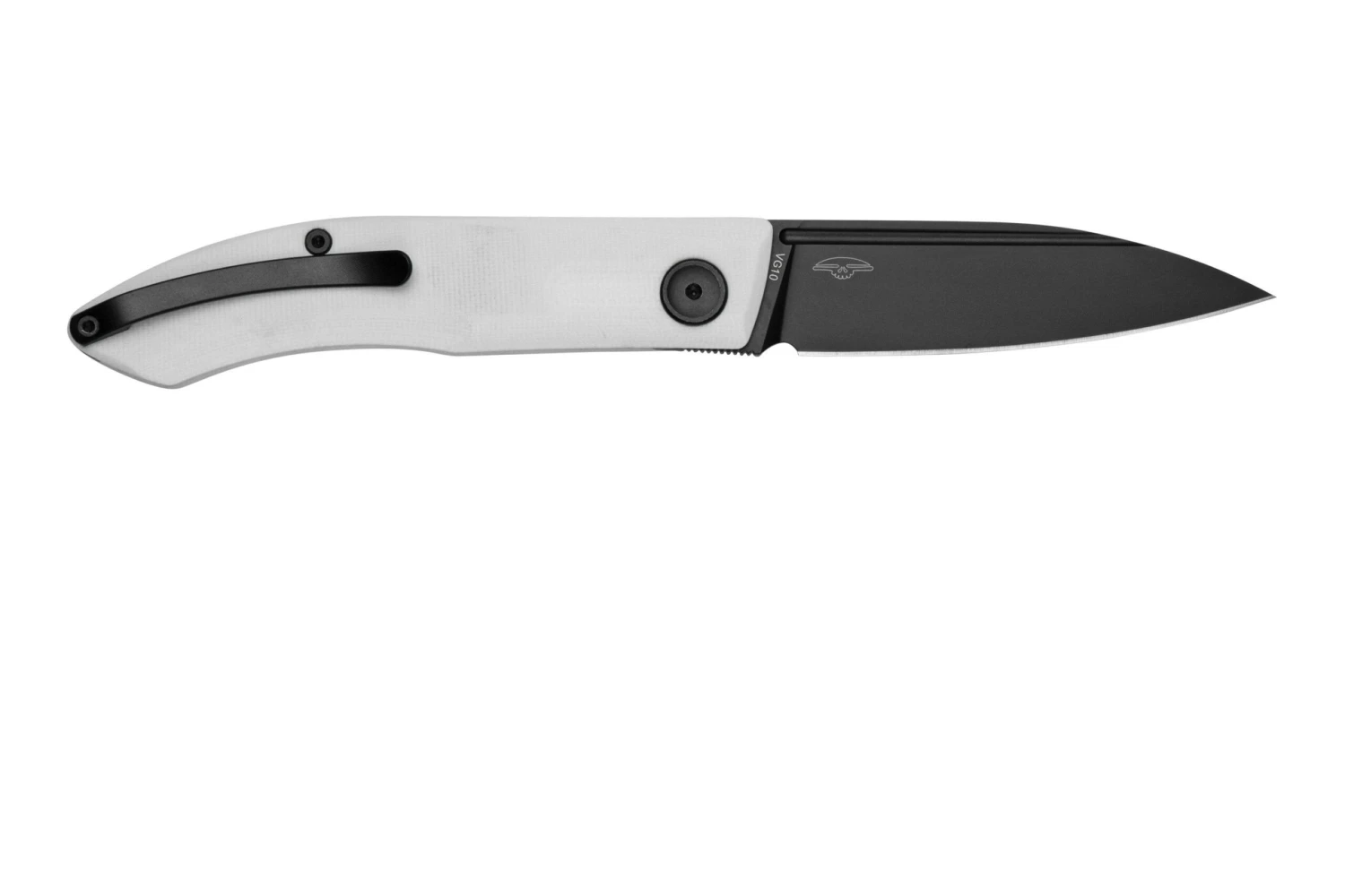 Real Steel Stella Black&White 7051BW Couteau De Poche Slipjoint, Poltergeist Design 4 Real Steel Stella Black&White 7051BW Couteau De Poche Slipjoint, Poltergeist Design – Image 2