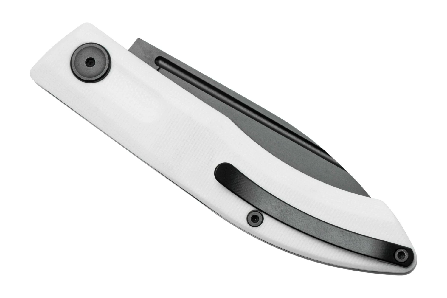 Real Steel Stella Black&White 7051BW Couteau De Poche Slipjoint, Poltergeist Design 6 Real Steel Stella Black&White 7051BW Couteau De Poche Slipjoint, Poltergeist Design – Image 4