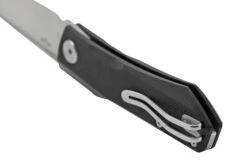 Real Steel Solis Lite, 7064SB, Black G10, Satin D2 Couteau De Poche Slipjoint -Spyder Couteau Magasin RL7064SB 04 realsteel