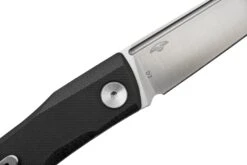 Real Steel Solis Lite, 7064SB, Black G10, Satin D2 Couteau De Poche Slipjoint -Spyder Couteau Magasin RL7064SB 05 realsteel