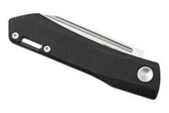 Real Steel Solis Lite, 7064SB, Black G10, Satin D2 Couteau De Poche Slipjoint -Spyder Couteau Magasin RL7064SB 06 realsteel