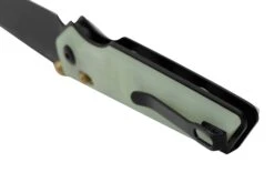 Real Steel Sacra, 7711NB Natural G10, K110 Black, Couteau De Poche -Spyder Couteau Magasin RL7711NB 04 realsteel