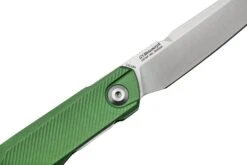 Real Steel G5 Metamorph Frontflipper Mk.II, Racing Green Aluminum, Couteau De Poche, Ostap Hel Design -Spyder Couteau Magasin RL7839 05 realsteel