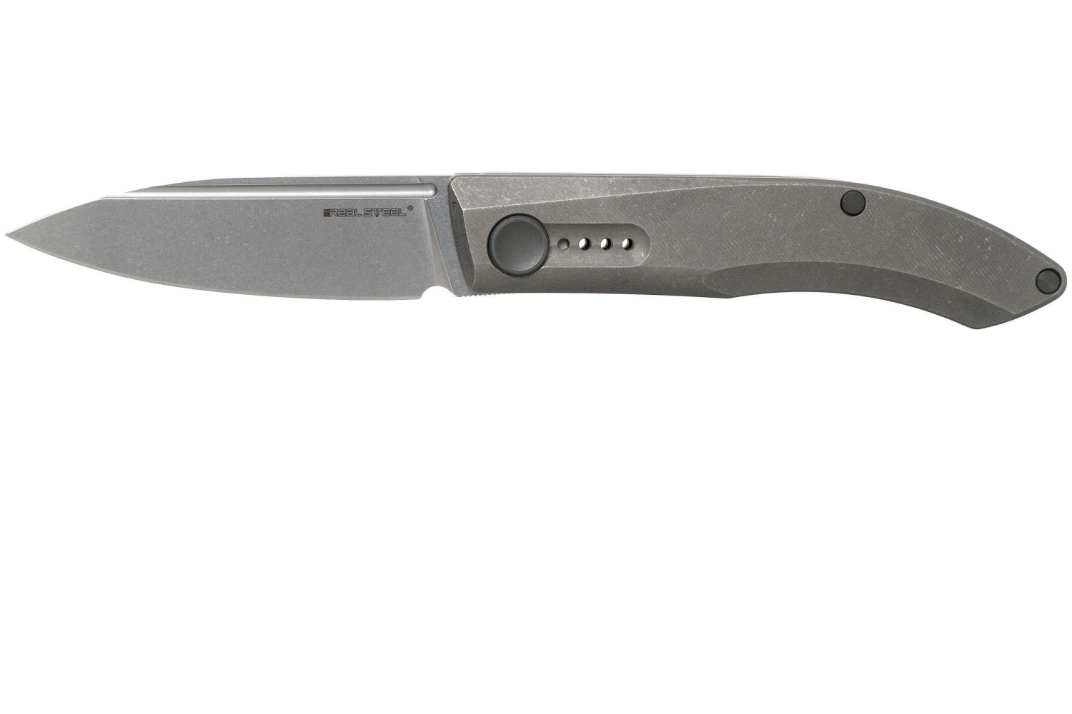 Real Steel Stella Premium Titanium S35VN 9051 Couteau De Poche, Poltergeist Design 3 Real Steel Stella Premium Titanium S35VN 9051 Couteau De Poche, Poltergeist Design