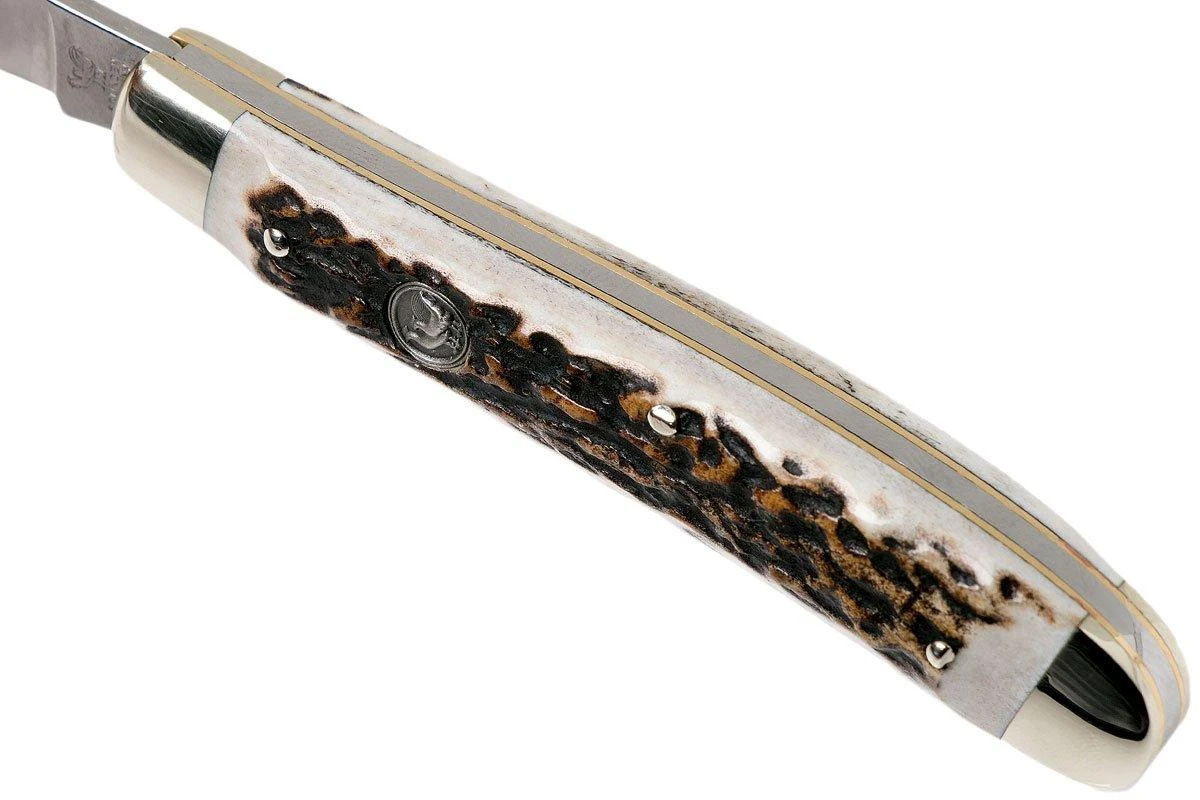 Robert Klaas US Trapper 95mm Real Stag 412-1-251-TRS Couteau De Poche 8 Robert Klaas US Trapper 95mm Real Stag 412-1-251-TRS Couteau De Poche – Image 6