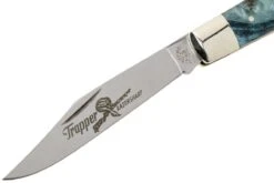 Robert Klaas US Trapper 95mm Blue Poplar Burl 412-1-2MAP-BL-TRS Couteau 11 Robert Klaas US Trapper 95mm Blue Poplar Burl 412-1-2MAP-BL-TRS Couteau -Spyder Couteau Magasin RS412 1 2MAP BL TRS 03 robert klaas rs412 1 2map bl trs 03