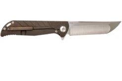 Reate K2 Bronze, S35VN Satin Finish Kwaiken-couteau De Poche 12 Reate K2 Bronze, S35VN Satin Finish Kwaiken-couteau De Poche -Spyder Couteau Magasin RTK2 BZ BZ 02 reate rtk2 bz bz 02