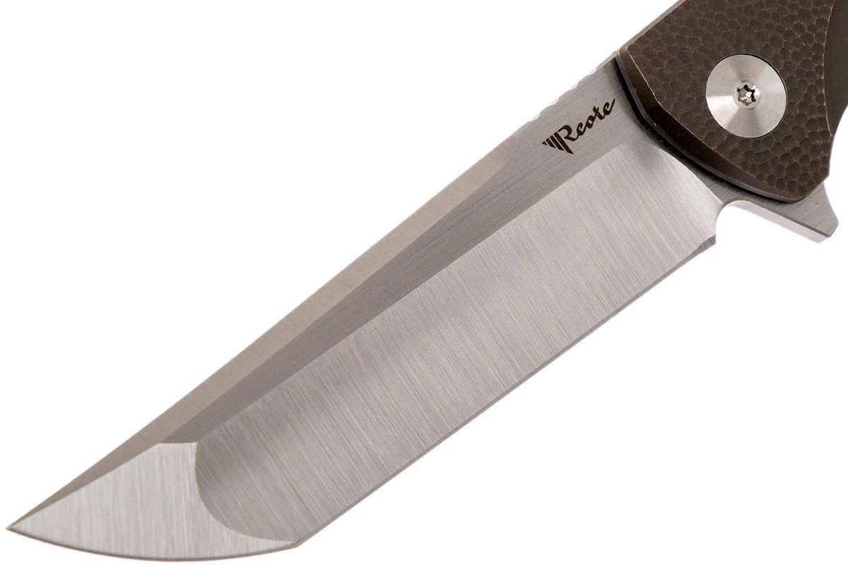 Reate K2 Bronze, S35VN Satin Finish Kwaiken-couteau De Poche 5 Reate K2 Bronze, S35VN Satin Finish Kwaiken-couteau De Poche – Image 3