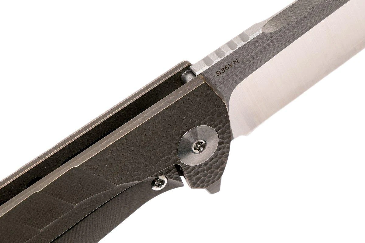 Reate K2 Bronze, S35VN Satin Finish Kwaiken-couteau De Poche 8 Reate K2 Bronze, S35VN Satin Finish Kwaiken-couteau De Poche – Image 6