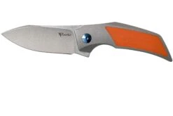 Reate T2500 Orange G10 Couteau De Poche, Tashi Bharucha Design