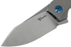 Reate T2500 Orange G10 Couteau De Poche, Tashi Bharucha Design -Spyder Couteau Magasin RTT2500 OR 03 reate