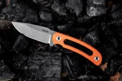 Ruike Hornet F815-J Orange Couteau à Lame Fixe -Spyder Couteau Magasin RUF815 J 10 sfeerfoto
