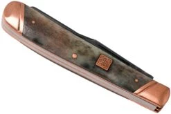 Rough Ryder Trapper Copper Bolster RR1584 Couteau De Poche Slipjoint -Spyder Couteau Magasin RY1584 04 rough ryder