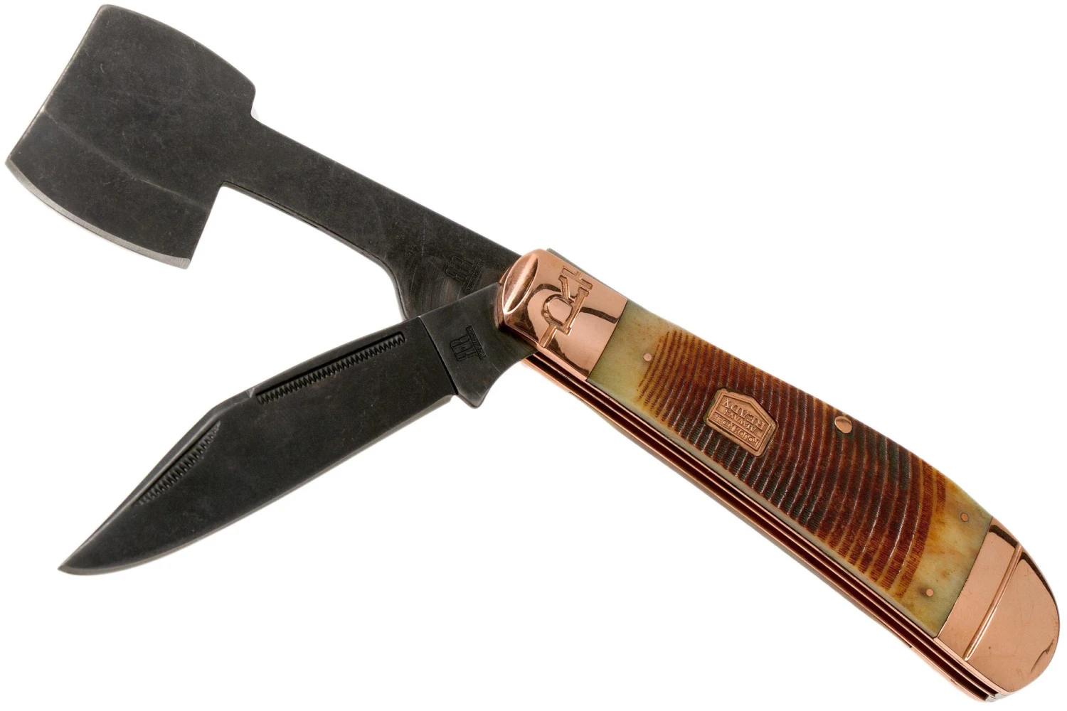 Rough Ryder Backwoods Bushcrafter Chopper RR1841 Couteau De Poche 3 Rough Ryder Backwoods Bushcrafter Chopper RR1841 Couteau De Poche