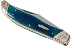 Rough Ryder Black & Blue Folding Hunter RR2117 Couteau De Poche 11 Rough Ryder Black & Blue Folding Hunter RR2117 Couteau De Poche -Spyder Couteau Magasin RY2117 04 rough ryder