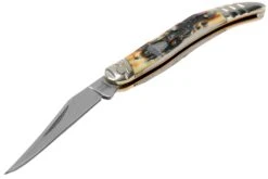 Rough Ryder Toothpick Cinnamon Stag RR2154 Damascus Slipjoint Couteau De Poche -Spyder Couteau Magasin RY2154 03 rough ryder