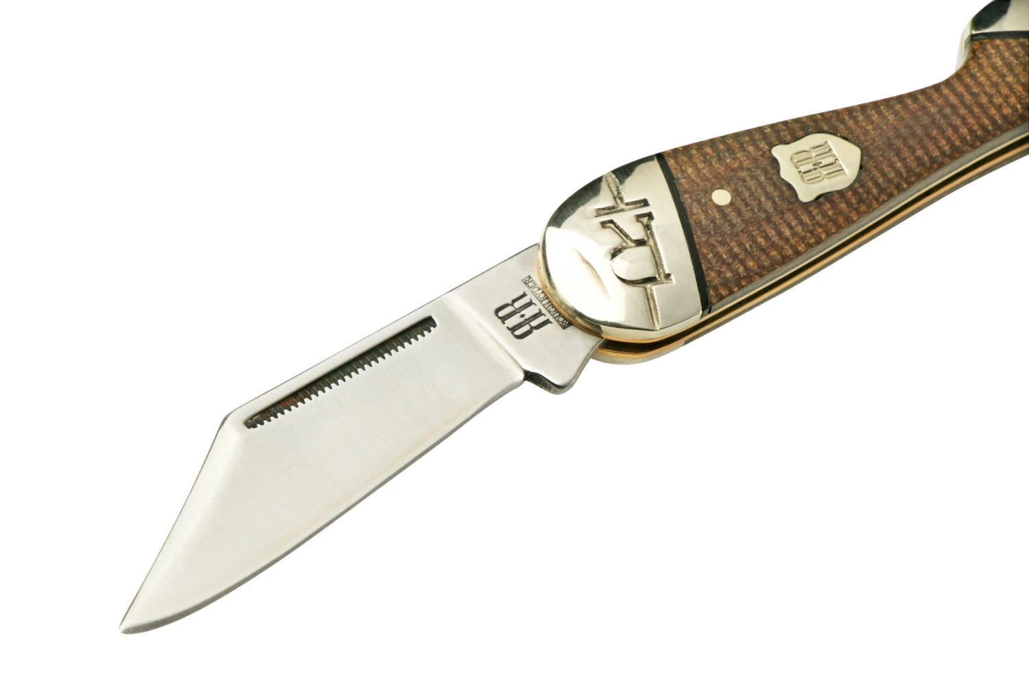 Rough Ryder Brown Burlap Lady Leg Knife, RR2335 Couteau De Poche 5 Rough Ryder Brown Burlap Lady Leg Knife, RR2335 Couteau De Poche â Image 3