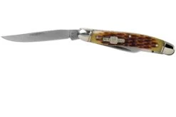 Rough Ryder Stockman Amber Bone RR438 Couteau De Poche Slipjoint -Spyder Couteau Magasin RY438 03 rough ryder
