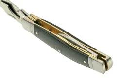 Rough Ryder Reserve Common Stock D2 Black Micarta, RRR008 Couteau De Poche Slipjoint 12 Rough Ryder Reserve Common Stock D2 Black Micarta, RRR008 Couteau De Poche Slipjoint -Spyder Couteau Magasin RYR008 05 roughryder