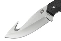 Schrade Exertion Gut Hook Knife 1159308, Couteau Fixe Noir -Spyder Couteau Magasin SC1159308 03 schrade
