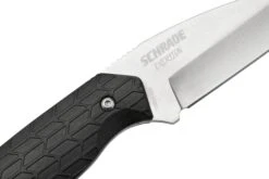 Schrade Exertion Gut Hook Knife 1159308, Couteau Fixe Noir -Spyder Couteau Magasin SC1159308 05 schrade