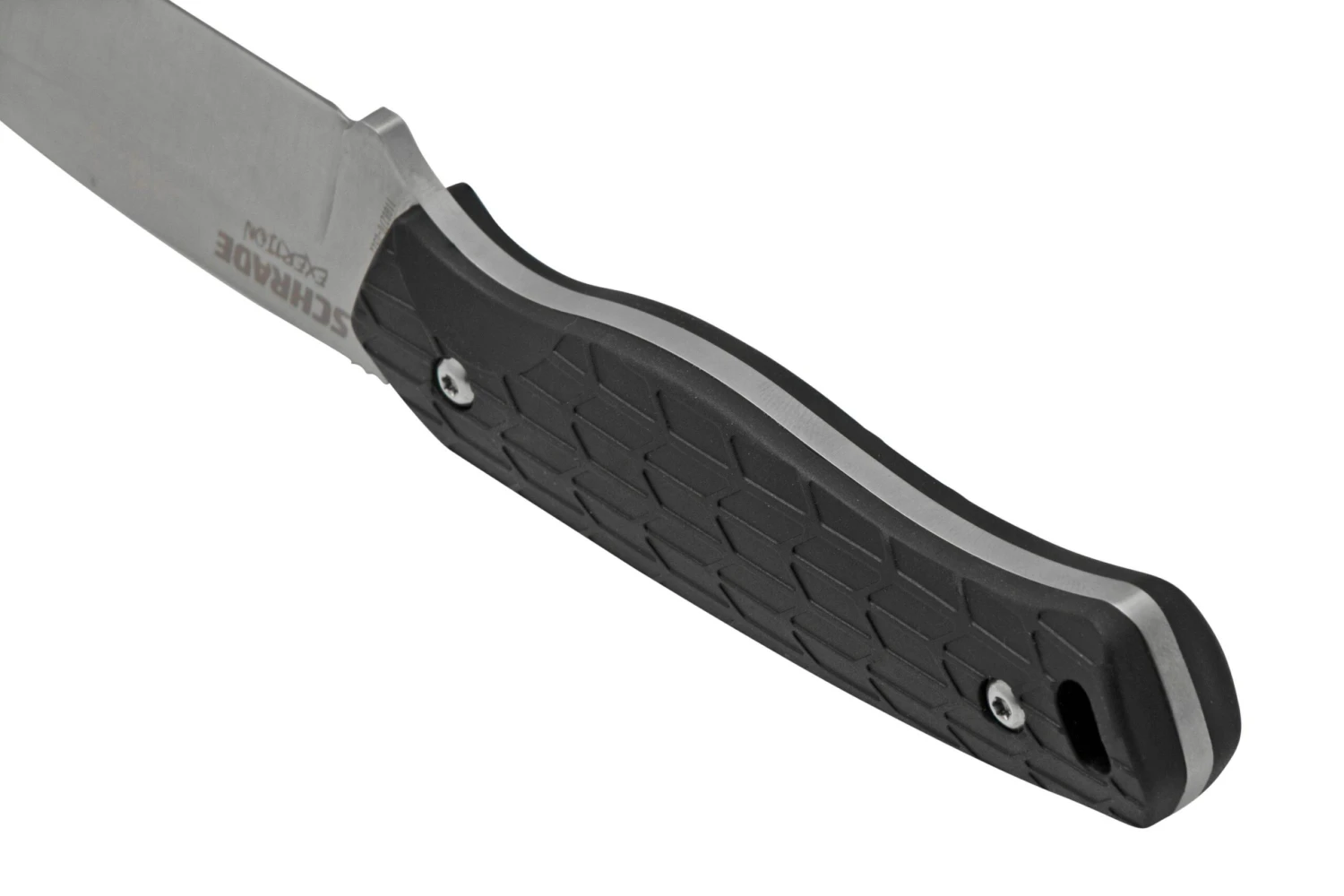 Schrade Exertion Drop Point Knife 1159309, Couteau Fixe Noir 6 Schrade Exertion Drop Point Knife 1159309, Couteau Fixe Noir – Image 4