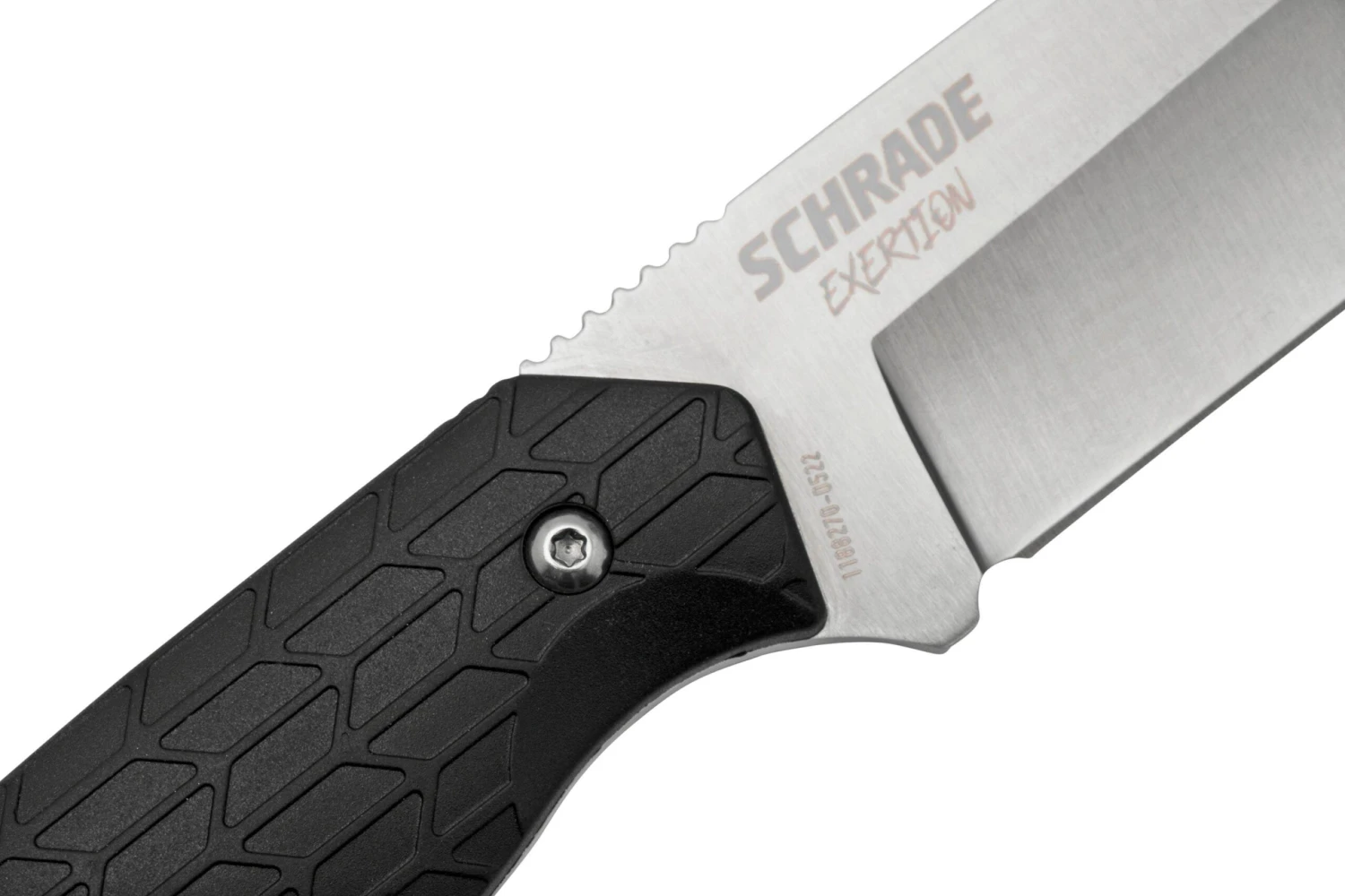 Schrade Exertion Drop Point Knife 1159309, Couteau Fixe Noir 7 Schrade Exertion Drop Point Knife 1159309, Couteau Fixe Noir – Image 5