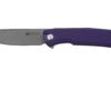 SENCUT Scitus S21042-2 Purple G10 Stonewashed D2, Couteau De Poche