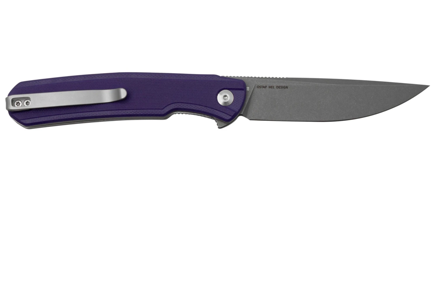 SENCUT Scitus S21042-2 Purple G10 Stonewashed D2, Couteau De Poche 4 SENCUT Scitus S21042-2 Purple G10 Stonewashed D2, Couteau De Poche â Image 2
