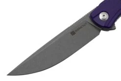 SENCUT Scitus S21042-2 Purple G10 Stonewashed D2, Couteau De Poche 10 SENCUT Scitus S21042-2 Purple G10 Stonewashed D2, Couteau De Poche -Spyder Couteau Magasin SES21042 2 03 sencut