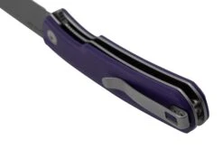 SENCUT Scitus S21042-2 Purple G10 Stonewashed D2, Couteau De Poche 11 SENCUT Scitus S21042-2 Purple G10 Stonewashed D2, Couteau De Poche -Spyder Couteau Magasin SES21042 2 04 sencut