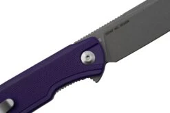 SENCUT Scitus S21042-2 Purple G10 Stonewashed D2, Couteau De Poche 12 SENCUT Scitus S21042-2 Purple G10 Stonewashed D2, Couteau De Poche -Spyder Couteau Magasin SES21042 2 05 sencut