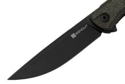 SENCUT Scitus S21042-3 Green Canvas Micarta Black Stonewashed D2, Couteau De Poche 10 SENCUT Scitus S21042-3 Green Canvas Micarta Black Stonewashed D2, Couteau De Poche -Spyder Couteau Magasin SES21042 3 03 sencut
