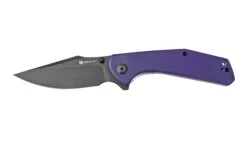 SENCUT Actium Black SA02D Purple G10 Couteau De Poche