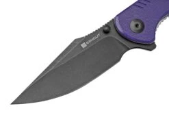 SENCUT Actium Black SA02D Purple G10 Couteau De Poche 10 SENCUT Actium Black SA02D Purple G10 Couteau De Poche -Spyder Couteau Magasin SESA02D 03 sencut